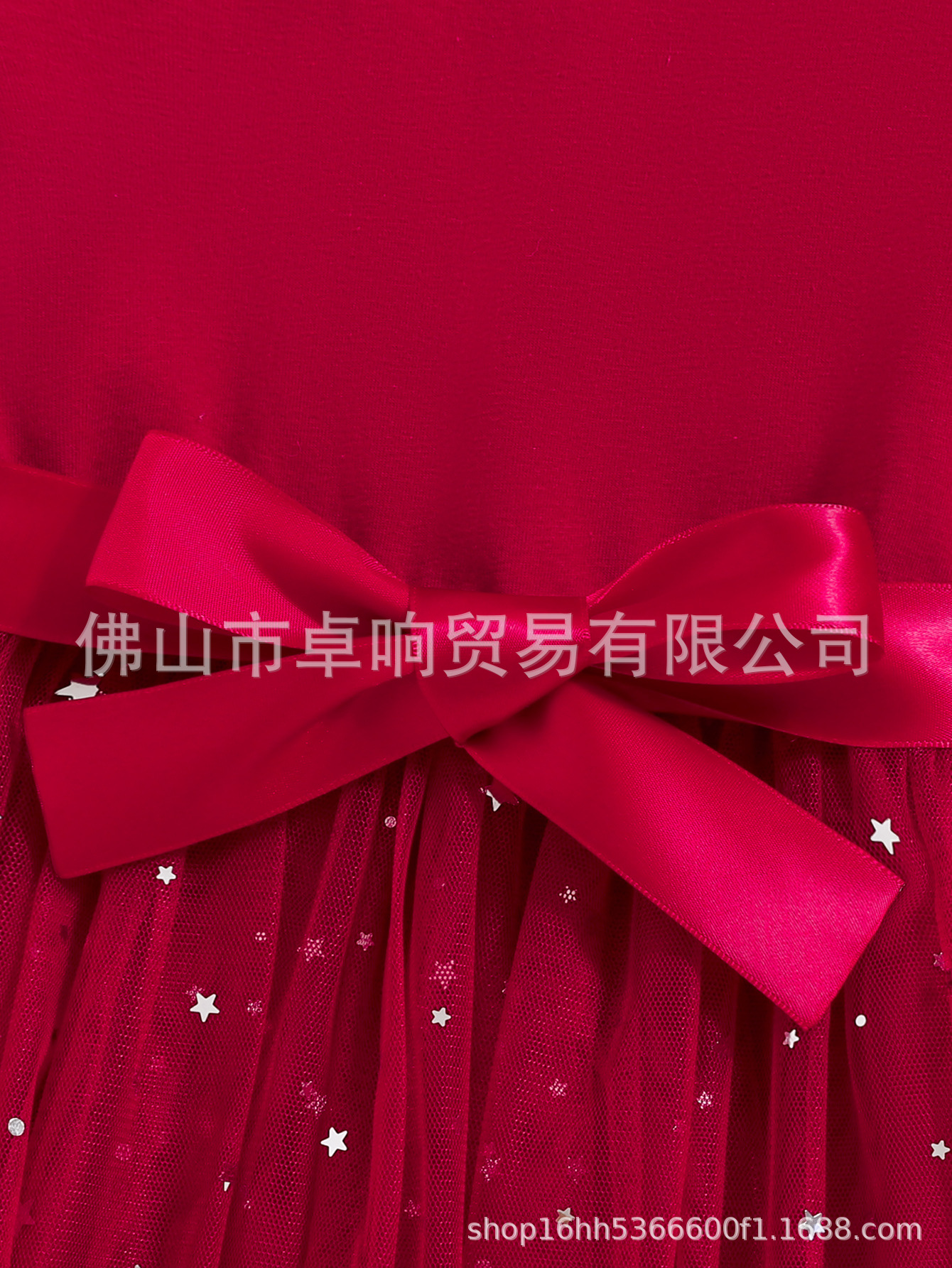 Ls00011 Amazon Cross-Border Children's Clothing Wholesale Girls' Multi-Color Elegant Mesh Dress Wedding Performance Belt - Image 4
