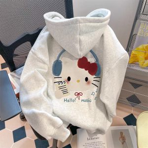 Heavy Weight Velvet Thickeneded Hooded Jacket Trendy Brand Chic Sweatshirt for Men and Women, New Loose Top for Autumn and Winter