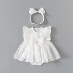 Baby Clothes, Summer Baby Girl Summer Jumpsuit, Fashionable Baby Full Moon Hundred Days Princess Skirt, Summer Skirt