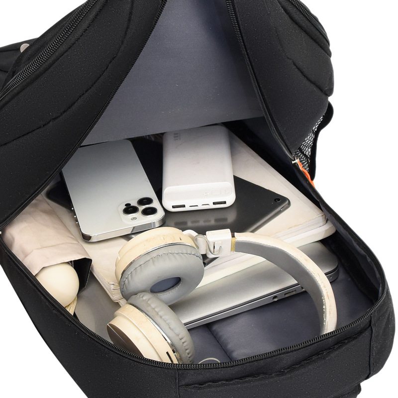 Cross-Border Backpack Men's Large-Capacity Business Computer Backpack Women's Travel Bag High School Junior High School Student School Bag Casual - Image 3