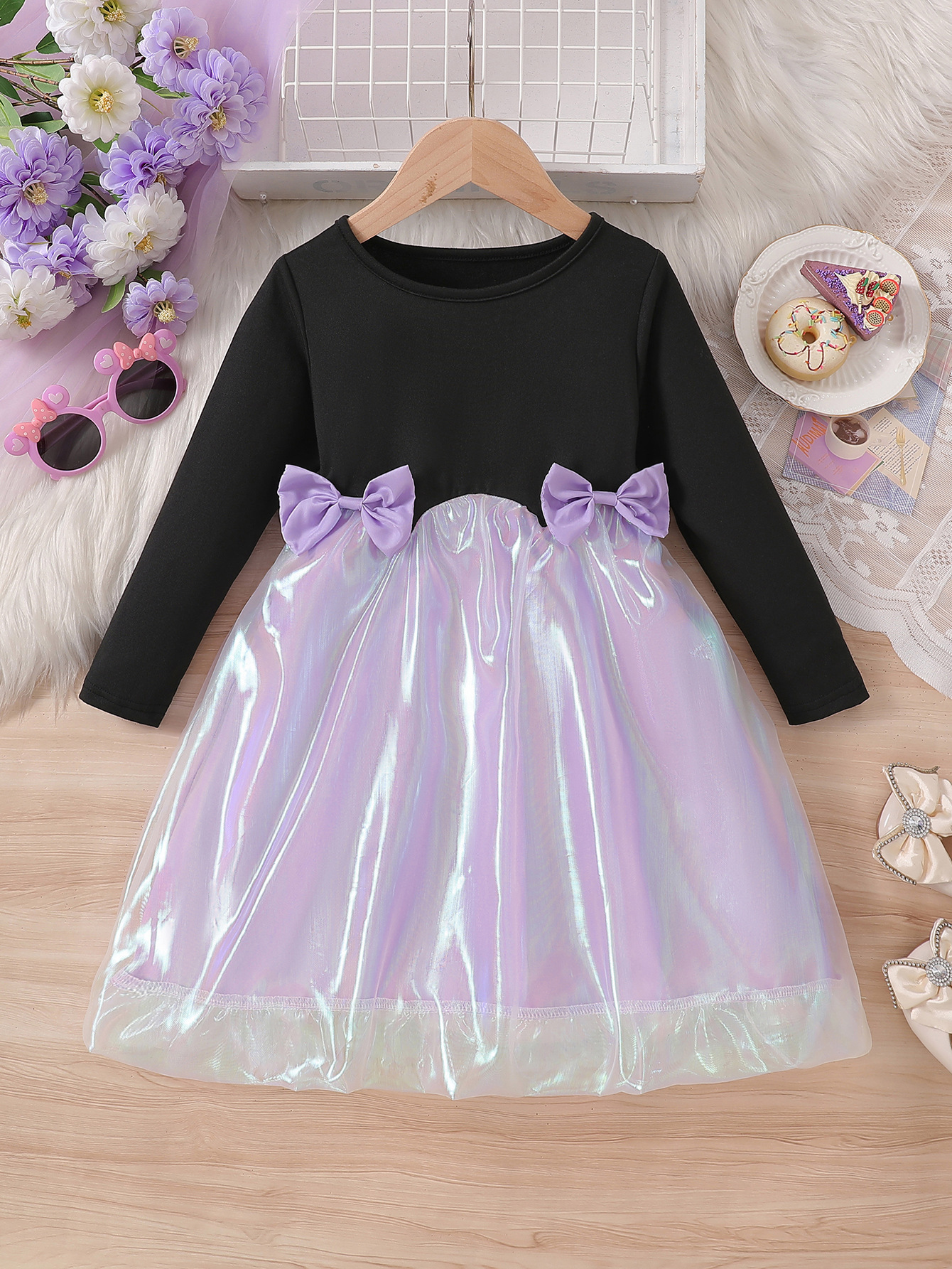 Girls' Dresses Spring & Fall Style 2025 New Girls' Tutu Skirts Baby Princess Skirts Kidsren's Spring Skirts