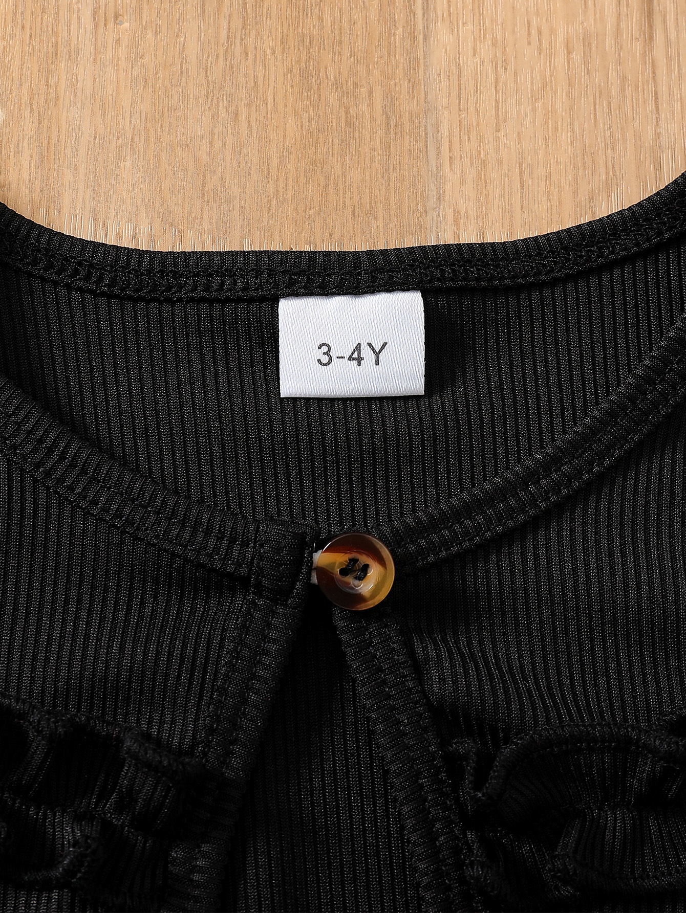 Ls00122 Amazon Cross-Border New Style Girls Spring and Autum Cardigan with Polka Dot Mesh Vest Skirt Suit - Image 3