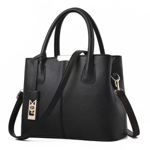 Foreign Trade Women's Bag, Simple and Fashionable Handbag, Versatile Texture, Shoulder Bag, Practical Large Capacity Commuter Crossbody Bag, Bag