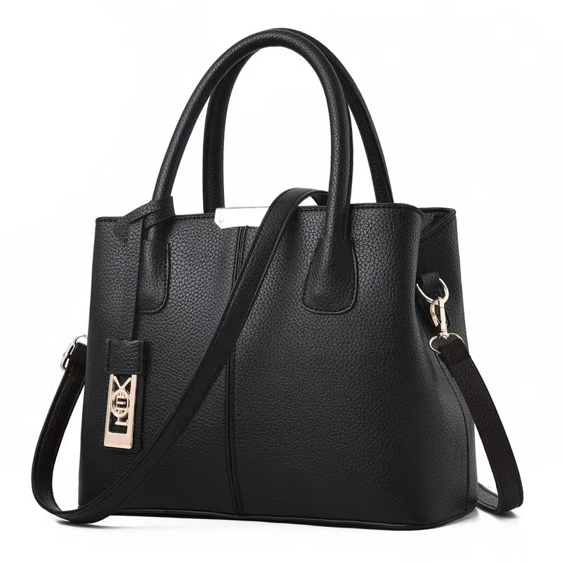 Foreign Trade Women's Bag, Simple and Fashionable Handbag, Versatile Texture, Shoulder Bag, Practical Large Capacity Commuter Crossbody Bag, Bag