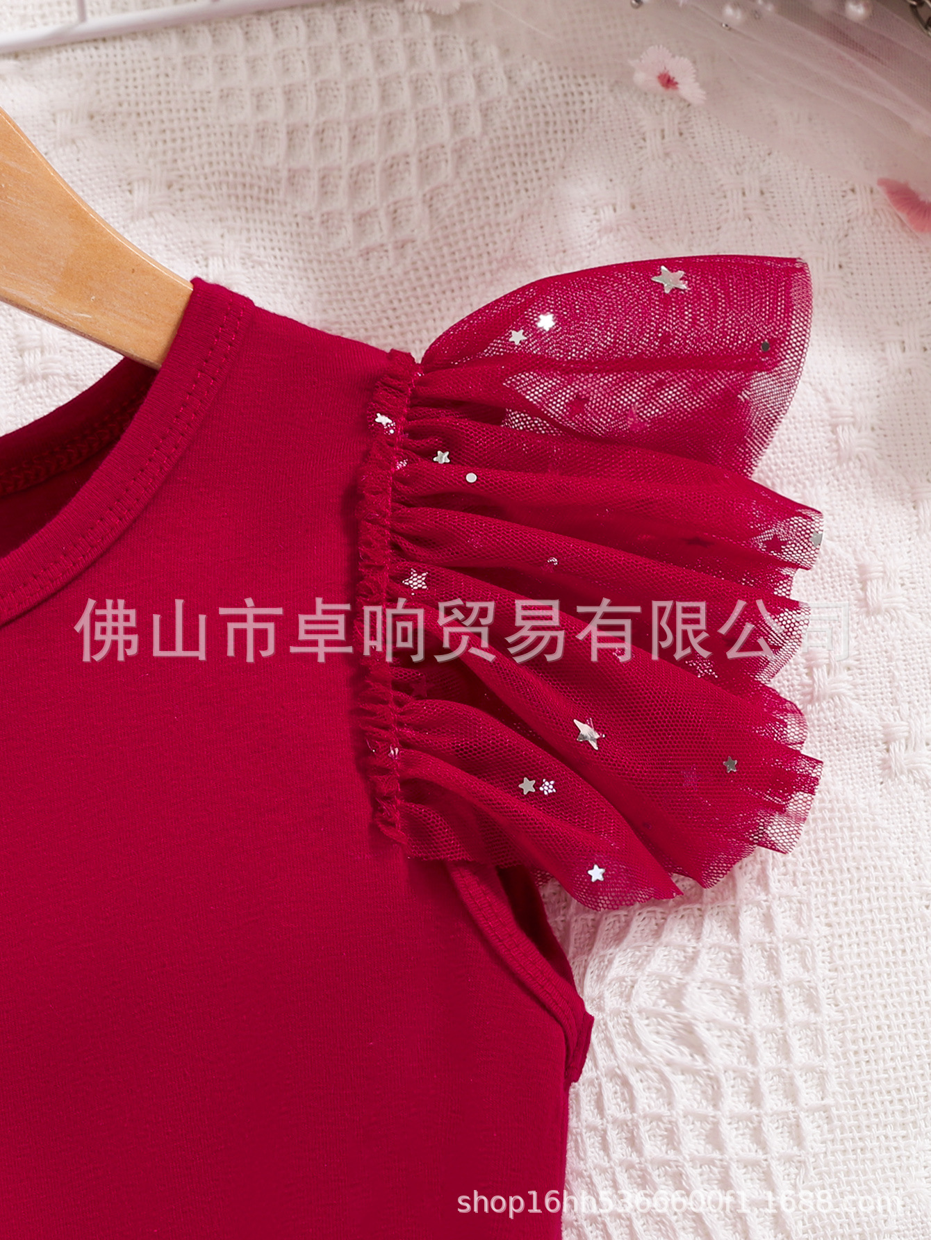 Ls00011 Amazon Cross-Border Children's Clothing Wholesale Girls' Multi-Color Elegant Mesh Dress Wedding Performance Belt - Image 3