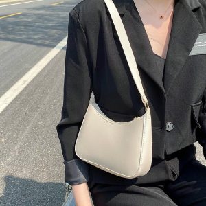 Bags for Women 2025 New Fashion Korean Style Simple Crossbody Bag Women's Casual Bag Shoulder Bag Armpit Handbag Trendy