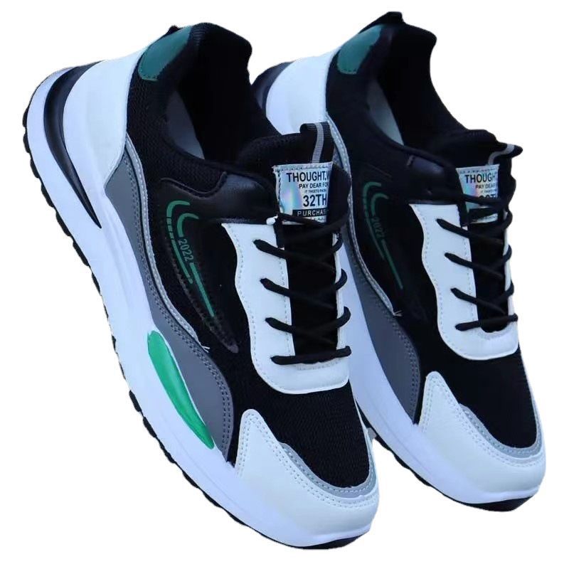 Sports Shoes Breathable Mesh Shoes Cross-Border Large Size Men's Shoes Fly Woven Mesh Comfortable Men's Shoes - Image 5