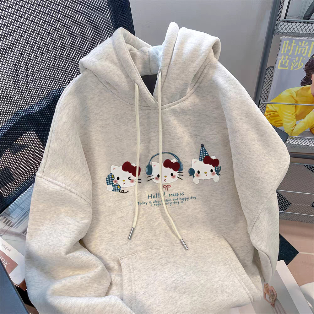 Heavy Weight Velvet Thickeneded Hooded Jacket Trendy Brand Chic Sweatshirt for Men and Women, New Loose Top for Autumn and Winter - Image 3