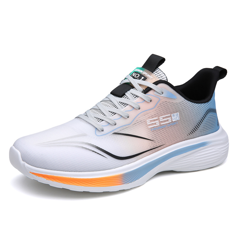 Men's Shoes 2025 Spring New Soft-Soled Sports and Casual Shoes Men's Breathable Mesh Running Shoes Travel Shoes Trendy - Image 5